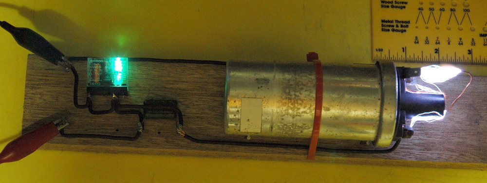 Ионизатор воздуха из катушки зажигания