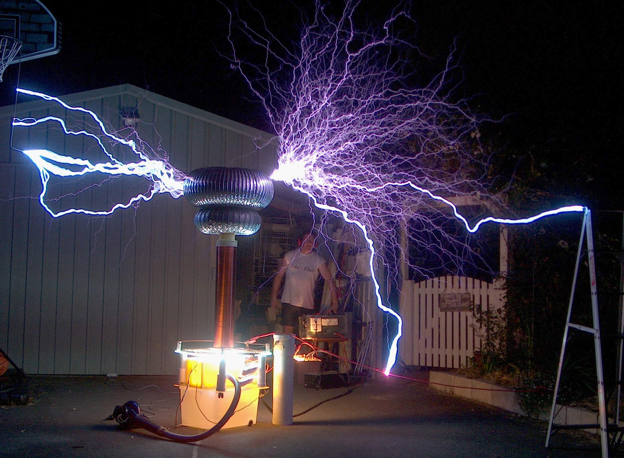 Tesla coil pictures