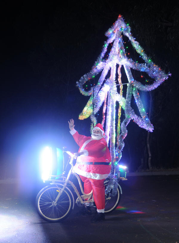 Xmas bike full on