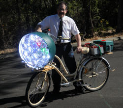 LED bike sun front