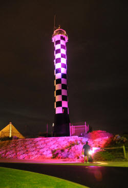 Lighthouse purple