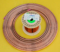The 1/4 inch refrigeration tubing for the Primary and Secondary wire