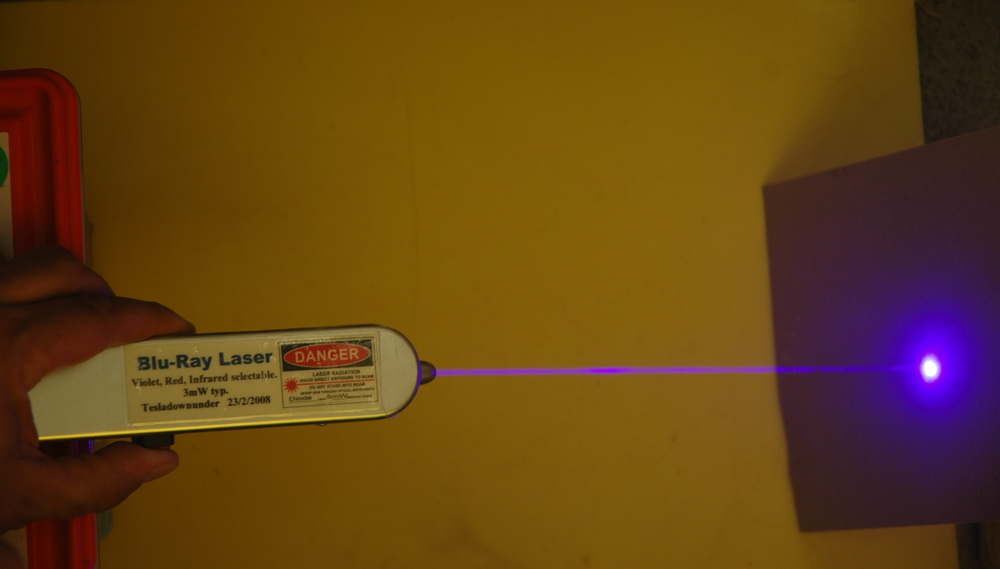 BluRay violet laser