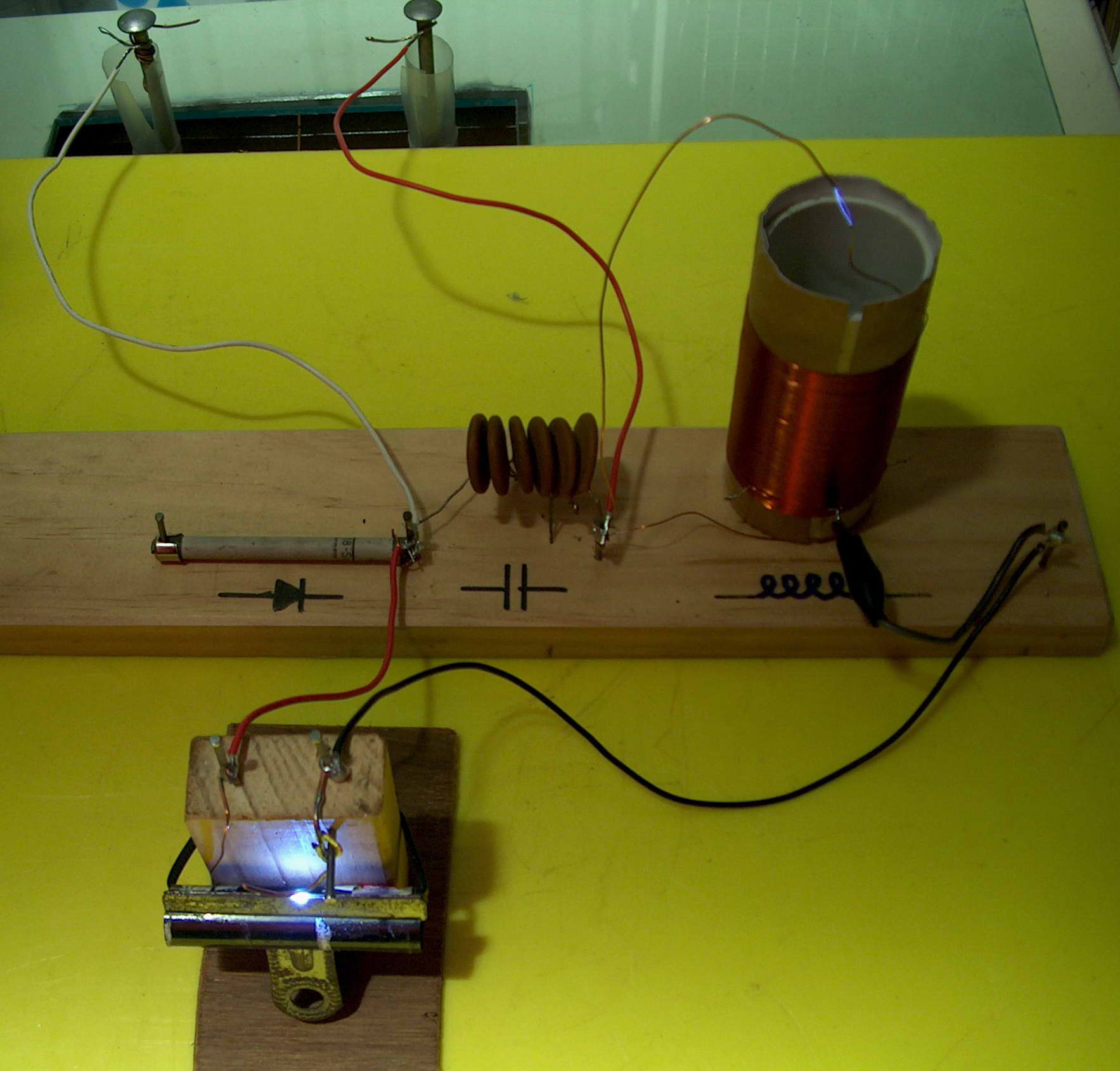 A reconstruction of my original Tesla coil discovery