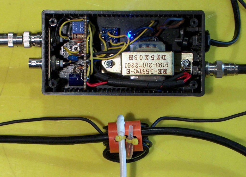 Rogowski coil integrator internals for measurement of high current pulses