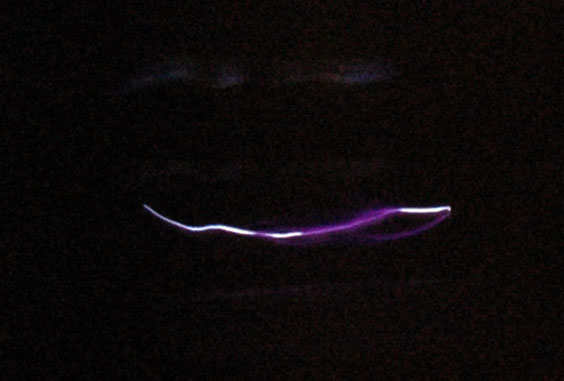 HV Broken Sparks Rotating Mirror Tesla Single