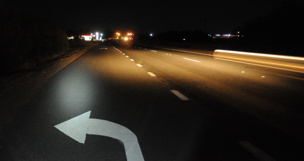 LED 100W Bike Road