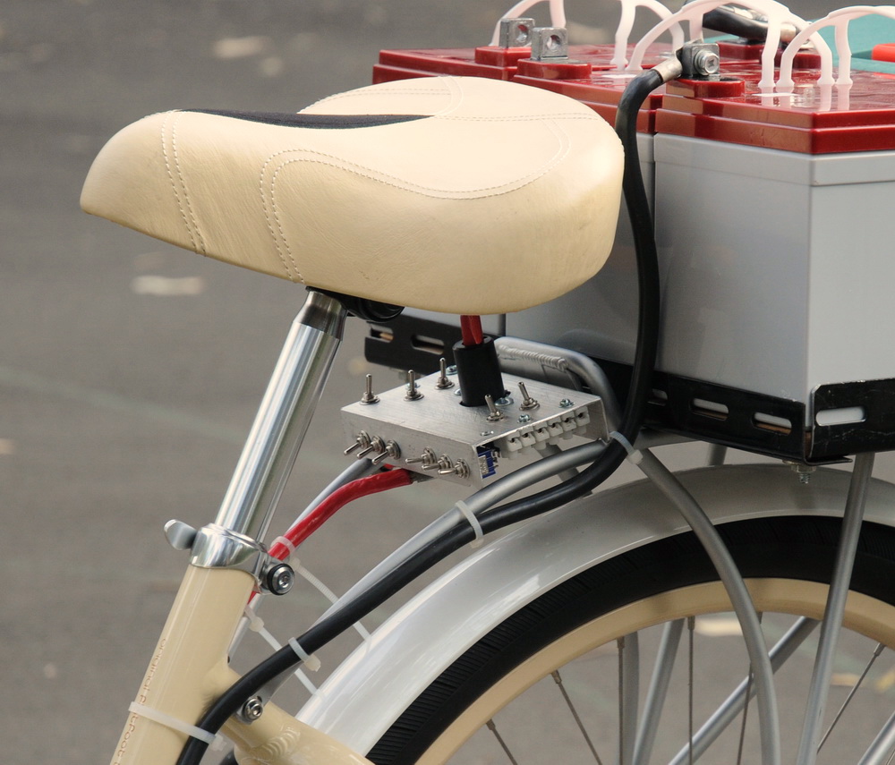 LEDBIKE Rear control panel mounted