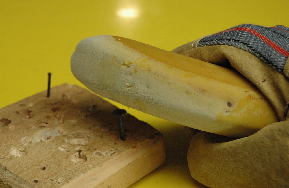 Banana hammer on the liquid nitrogen to do list