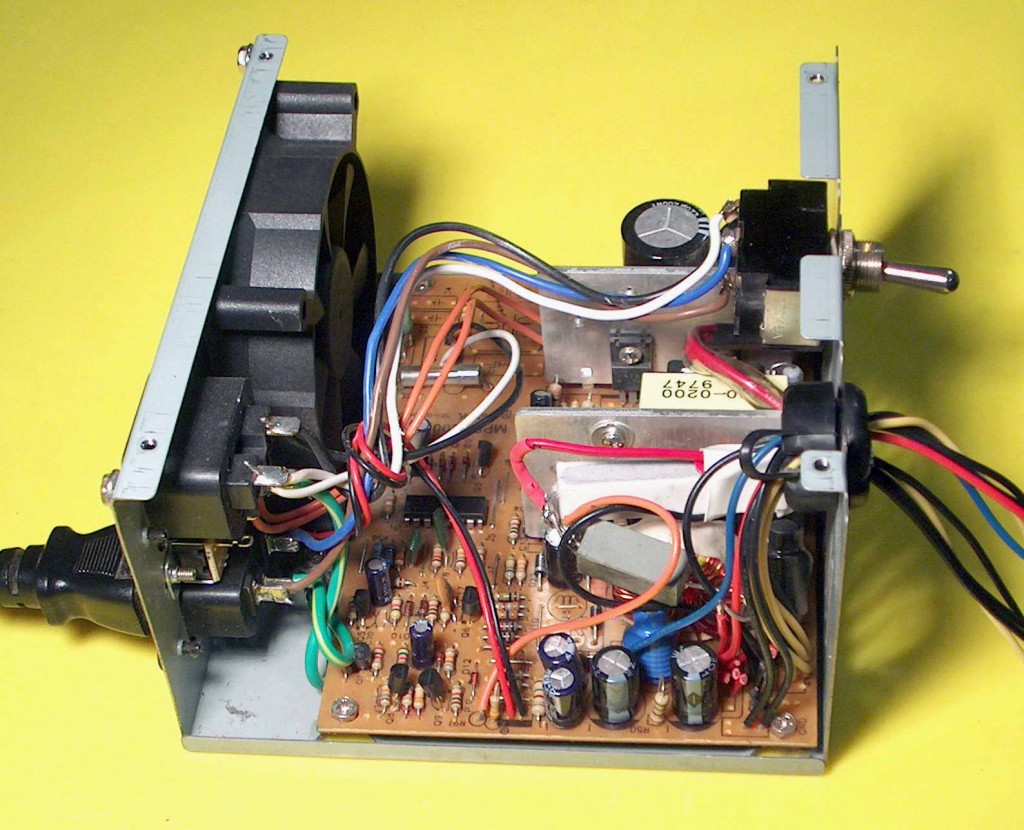 Power supply from modded ATX power supply