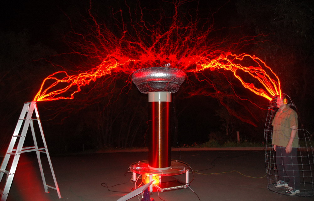 Red sparks
