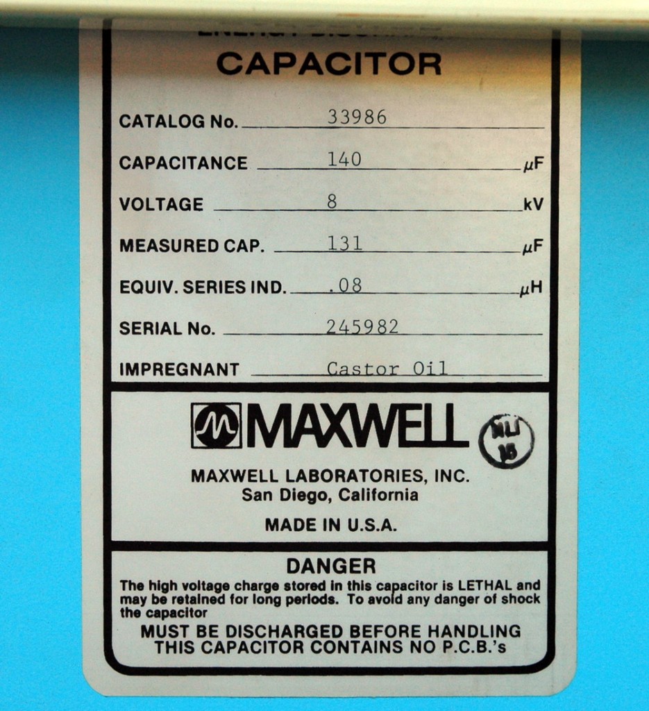Cap specs