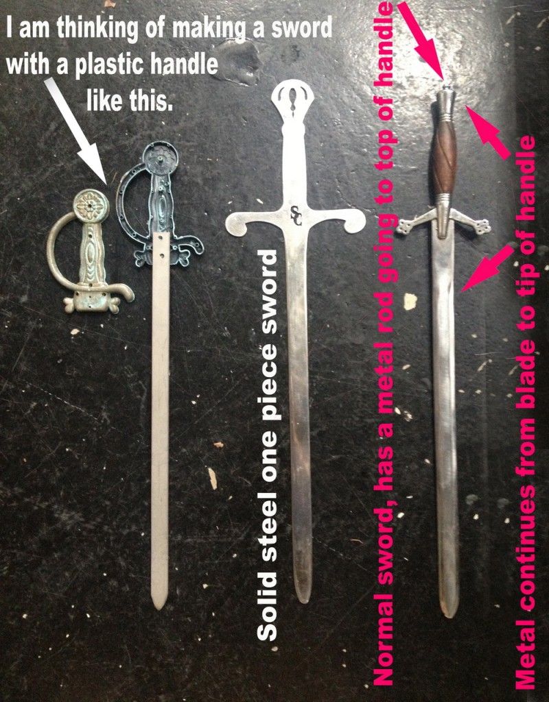 3 swords to Rule them all