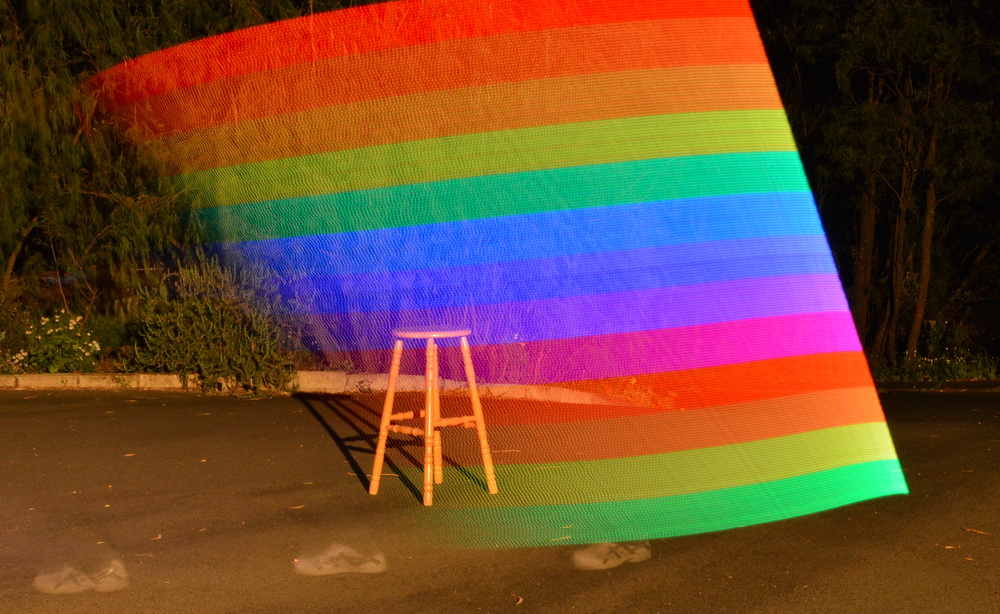 Pixelstick rainbow